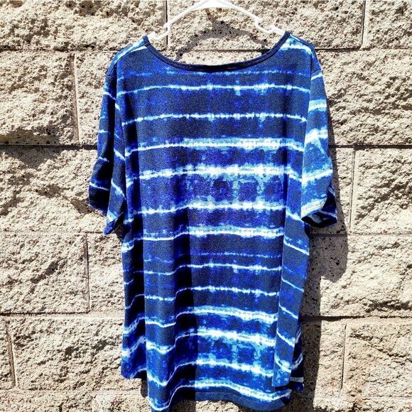 LulaRoe women's electric blue boho top - Picture 14 of 14